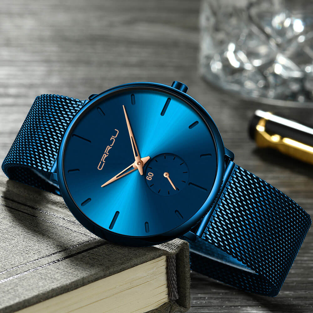Zeitlose, minimalistische Herrenuhr