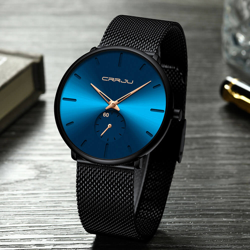 Zeitlose, minimalistische Herrenuhr