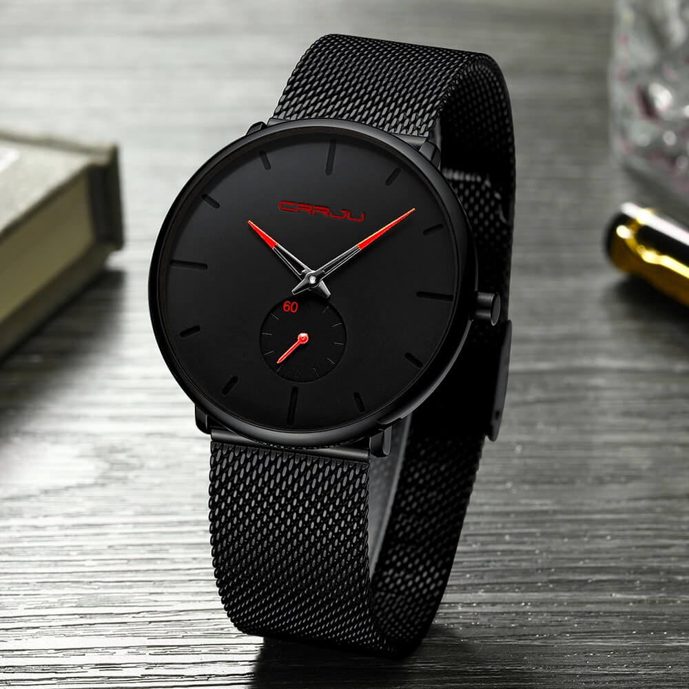 Zeitlose, minimalistische Herrenuhr