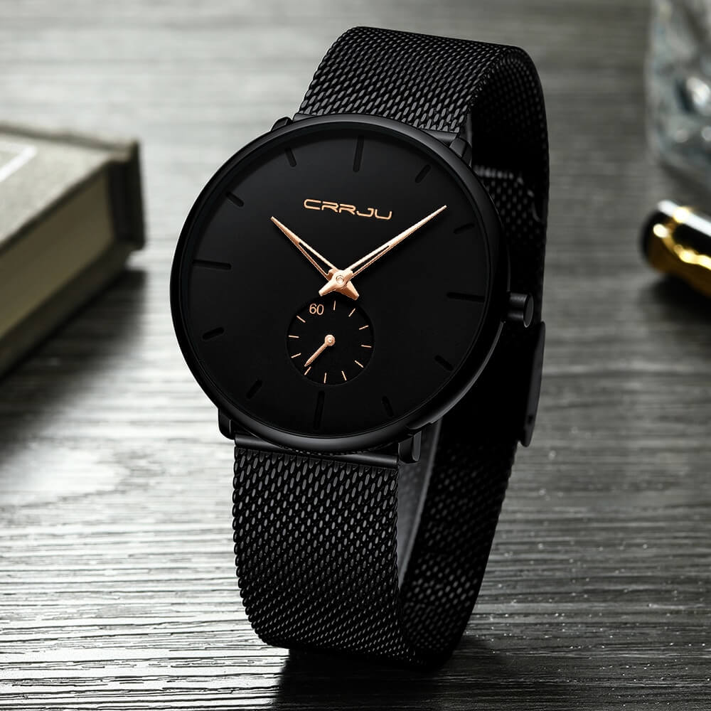 Zeitlose, minimalistische Herrenuhr
