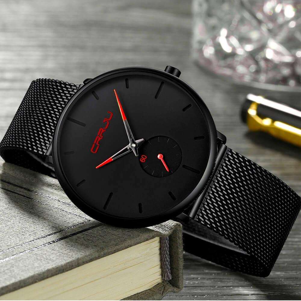 Zeitlose, minimalistische Herrenuhr