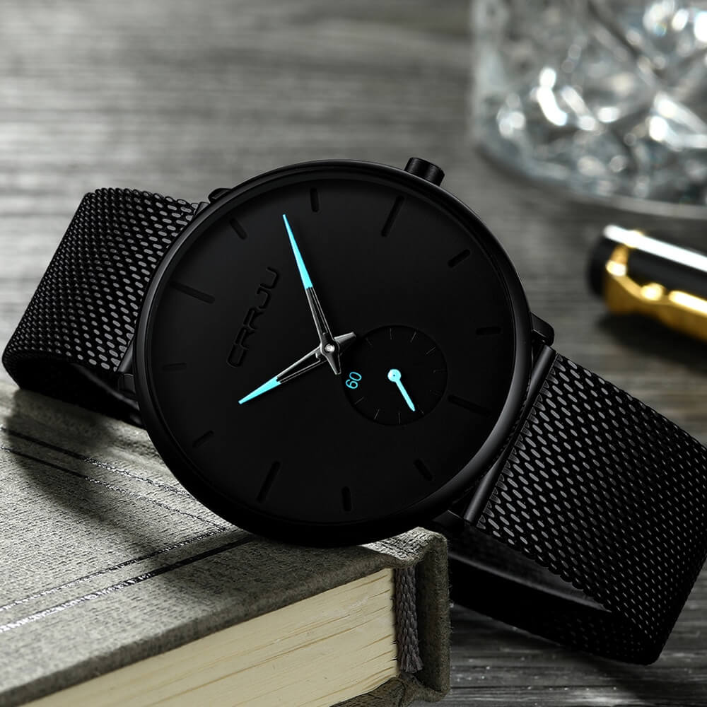 Zeitlose, minimalistische Herrenuhr