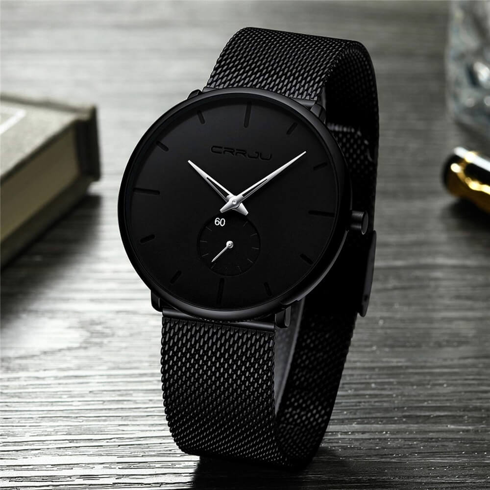 Zeitlose, minimalistische Herrenuhr