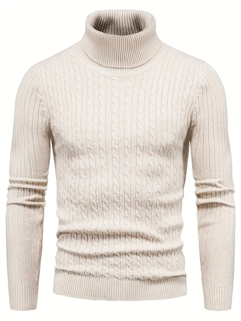 Strick Herren Rollkragenpullover