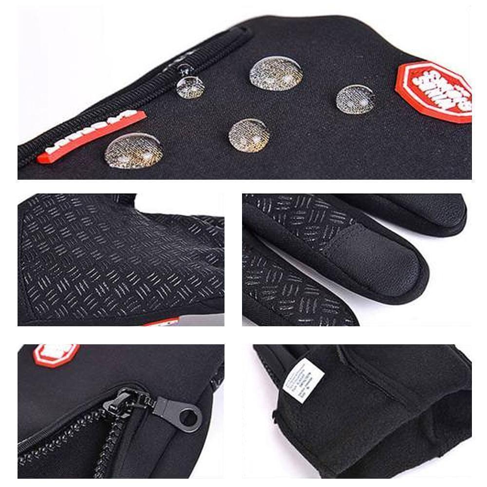 Winddichte Touchscreens Thermohandschuhe, (2er-Pack)