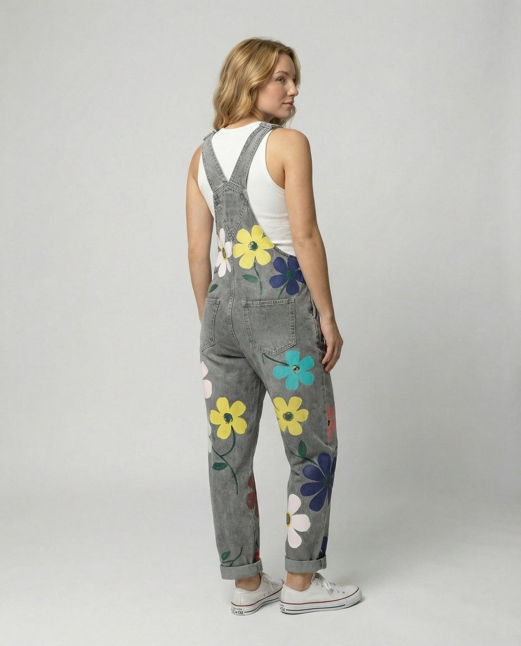 Ärmelloser Denim-Overall Damen | AB