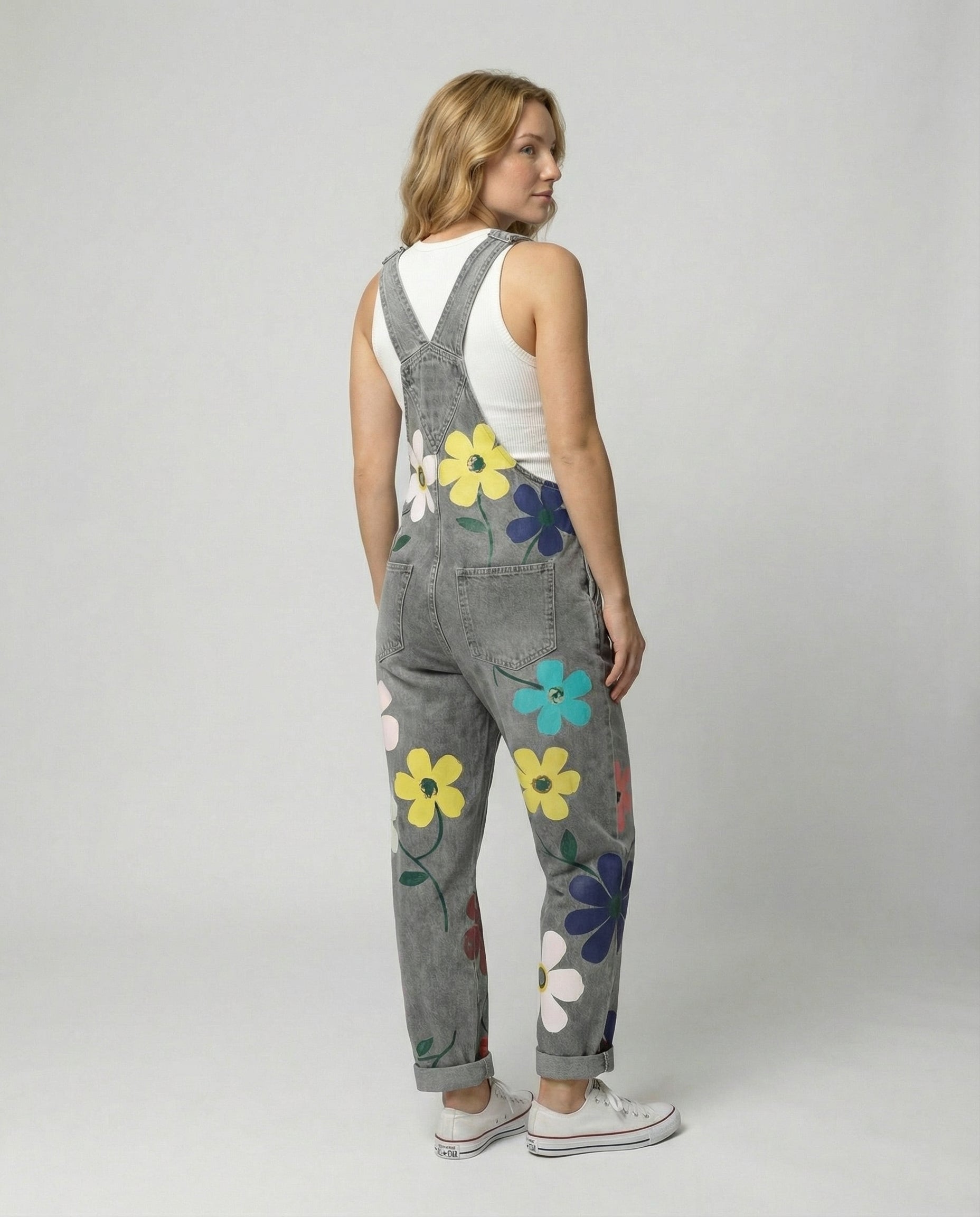 Ärmelloser Denim-Overall Damen | AB