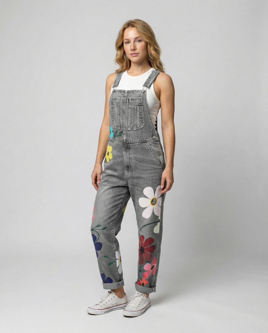 Ärmelloser Denim-Overall Damen | AB
