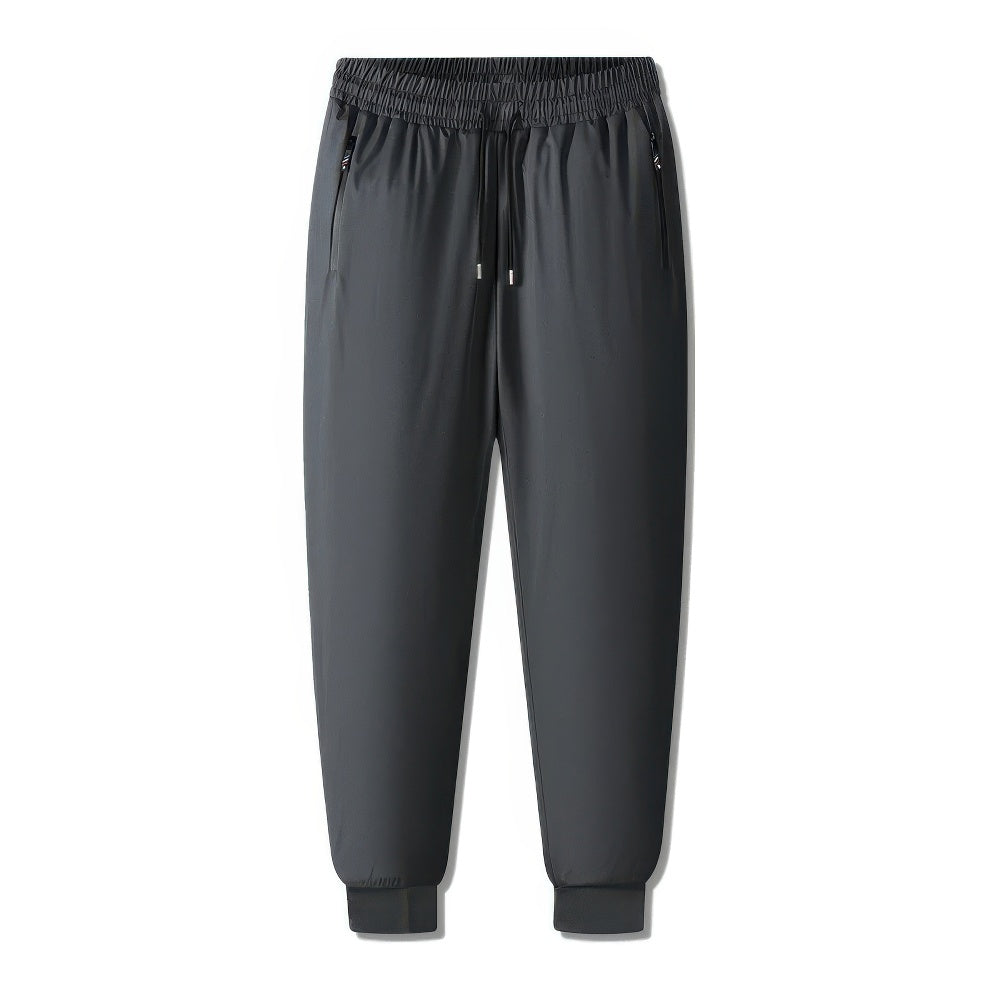 Winddichte, warme, mit Fleece gefütterte Herren Jogginghose