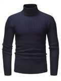 Strick Herren Rollkragenpullover