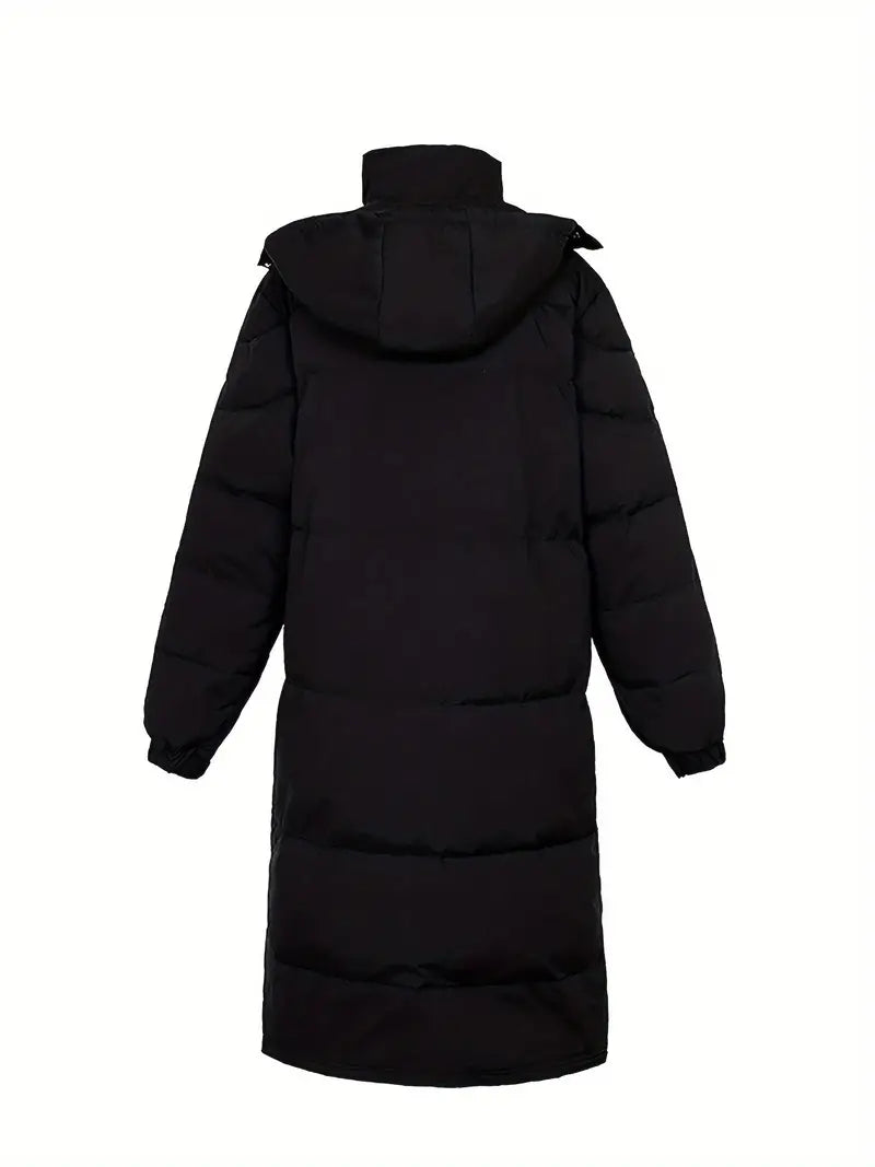 Warme Lange Gesteppte Winterjacke für Männer