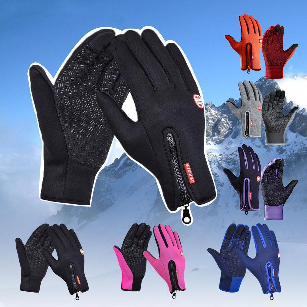 Winddichte Touchscreens Thermohandschuhe, (2er-Pack)
