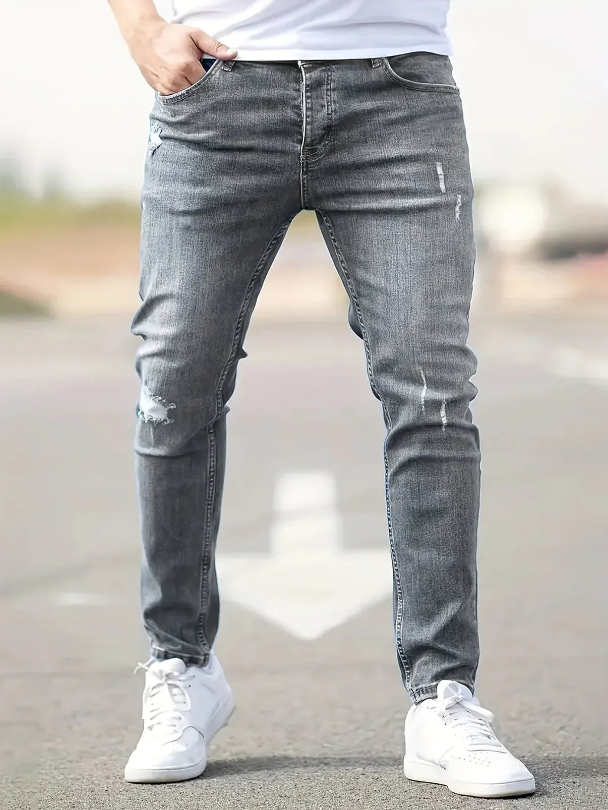 Herren-Jeans mit schlanker Passform
