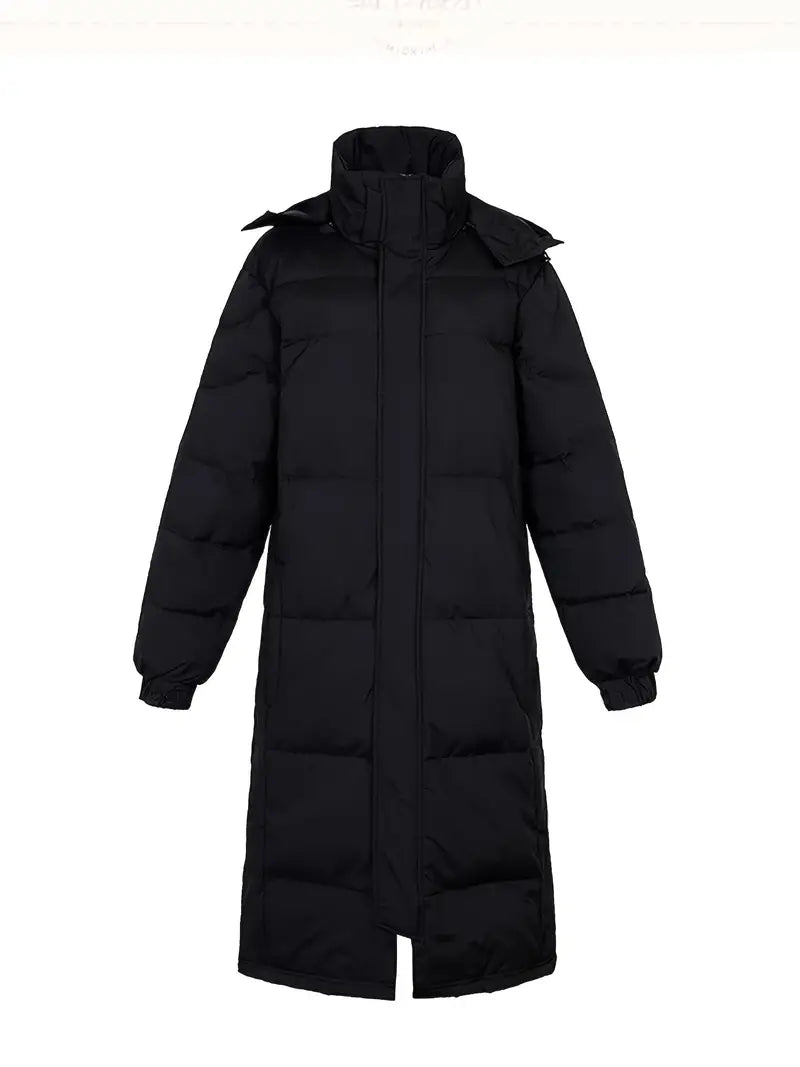 Warme Lange Gesteppte Winterjacke für Männer
