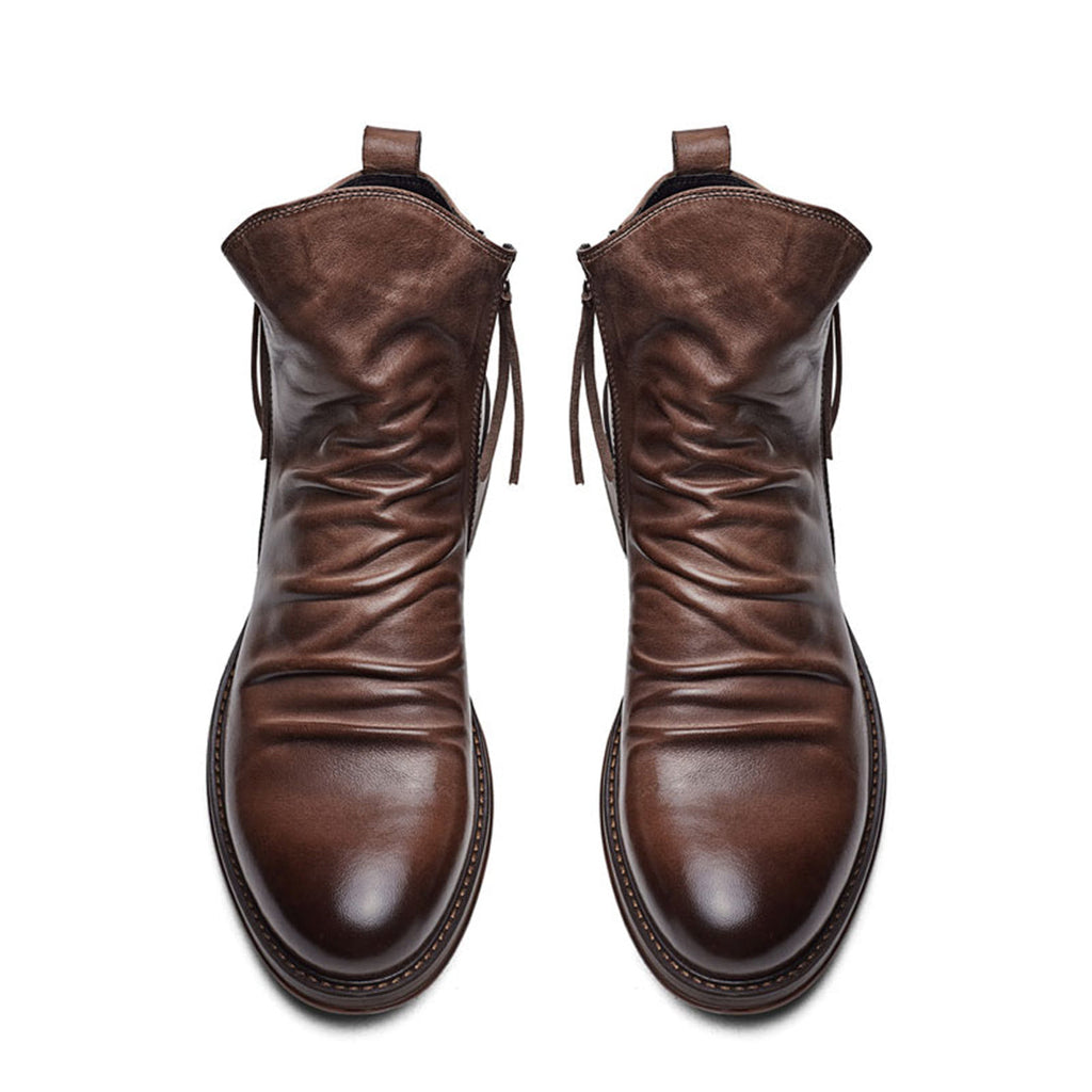 Lässige Herbst Stilvolle Stiefel mit Reißverschluss für Männer