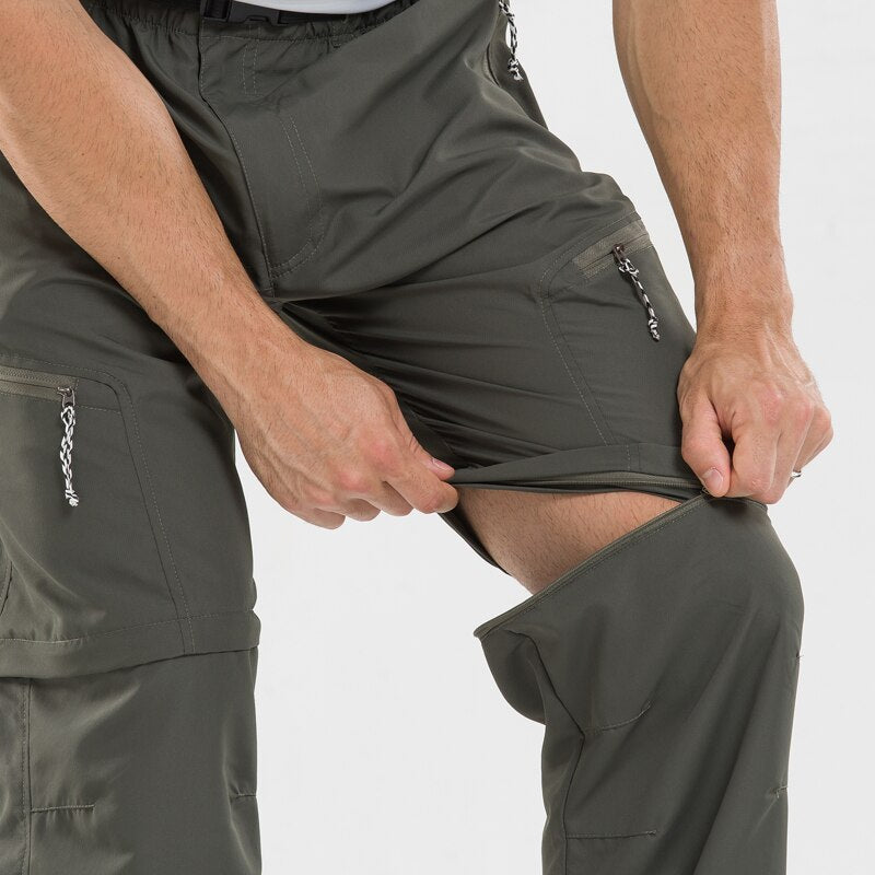 Bequeme Outdoor Zip-Off-Hose für Herren