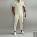 Elegantes Herren-Set bestehend aus Polo und eleganter Hose