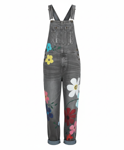 Ärmelloser Denim-Overall Damen | AB
