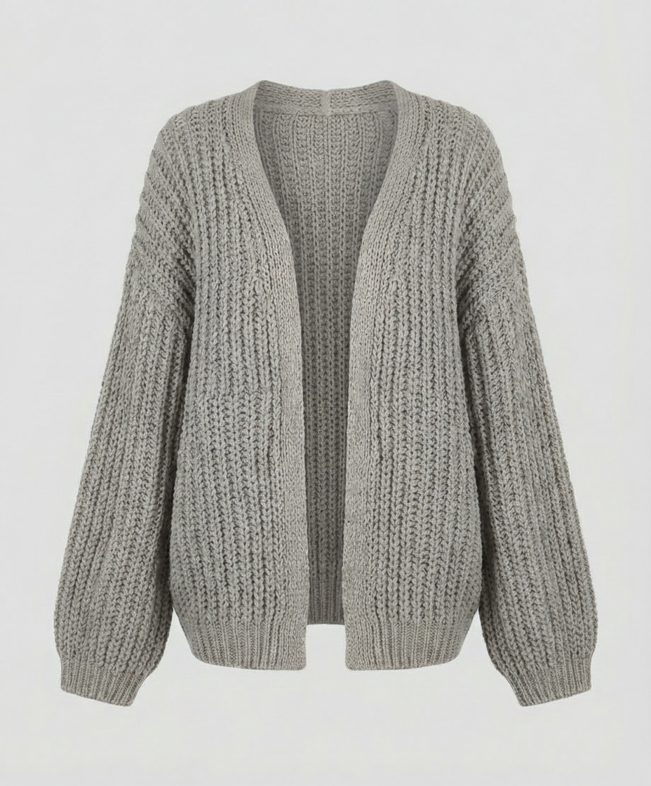 Bequeme Strickjacke Damen Langarm | AB