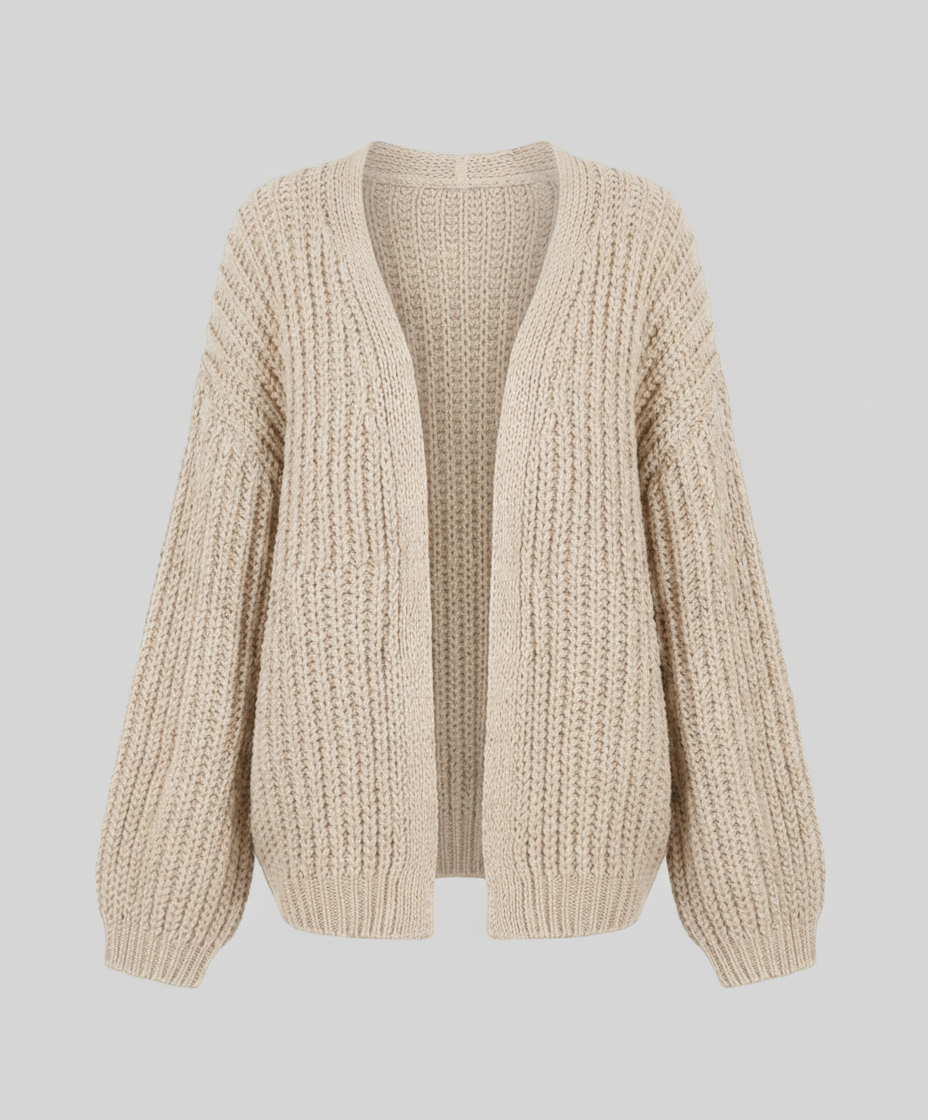 Bequeme Strickjacke Damen Langarm | AB