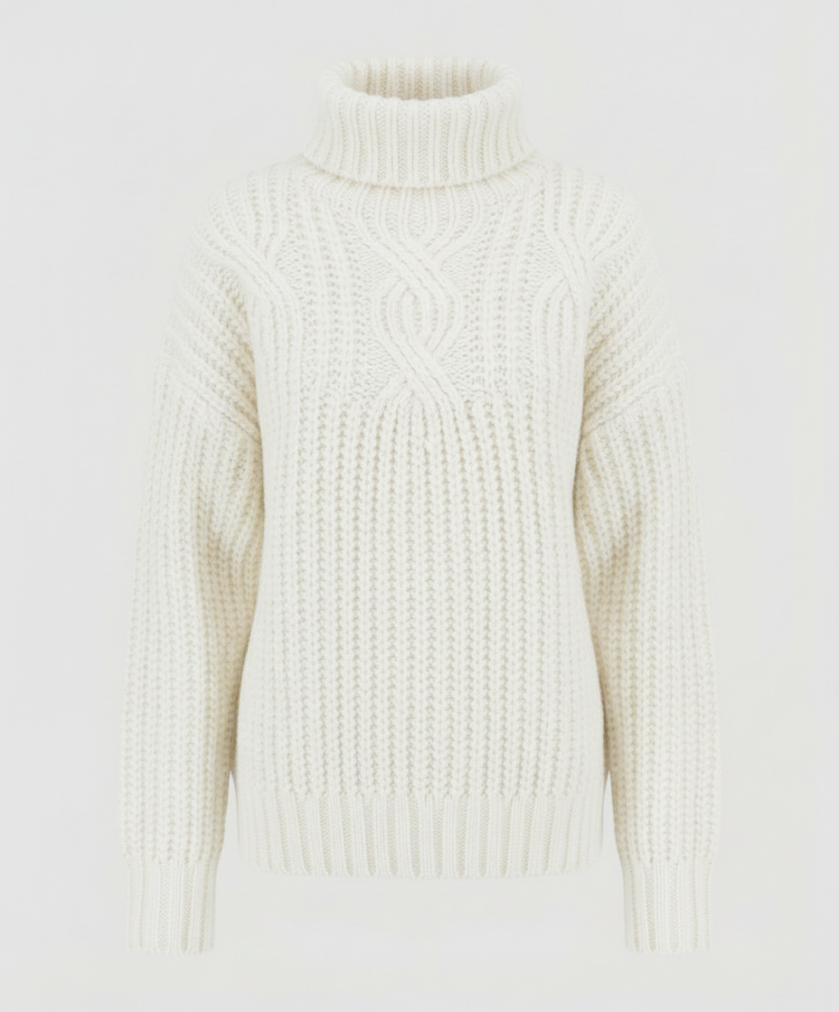 Bequemer Rollkragenpullover Damen | AB