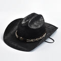 Cowboyhut mit Knochenperlenbesatz