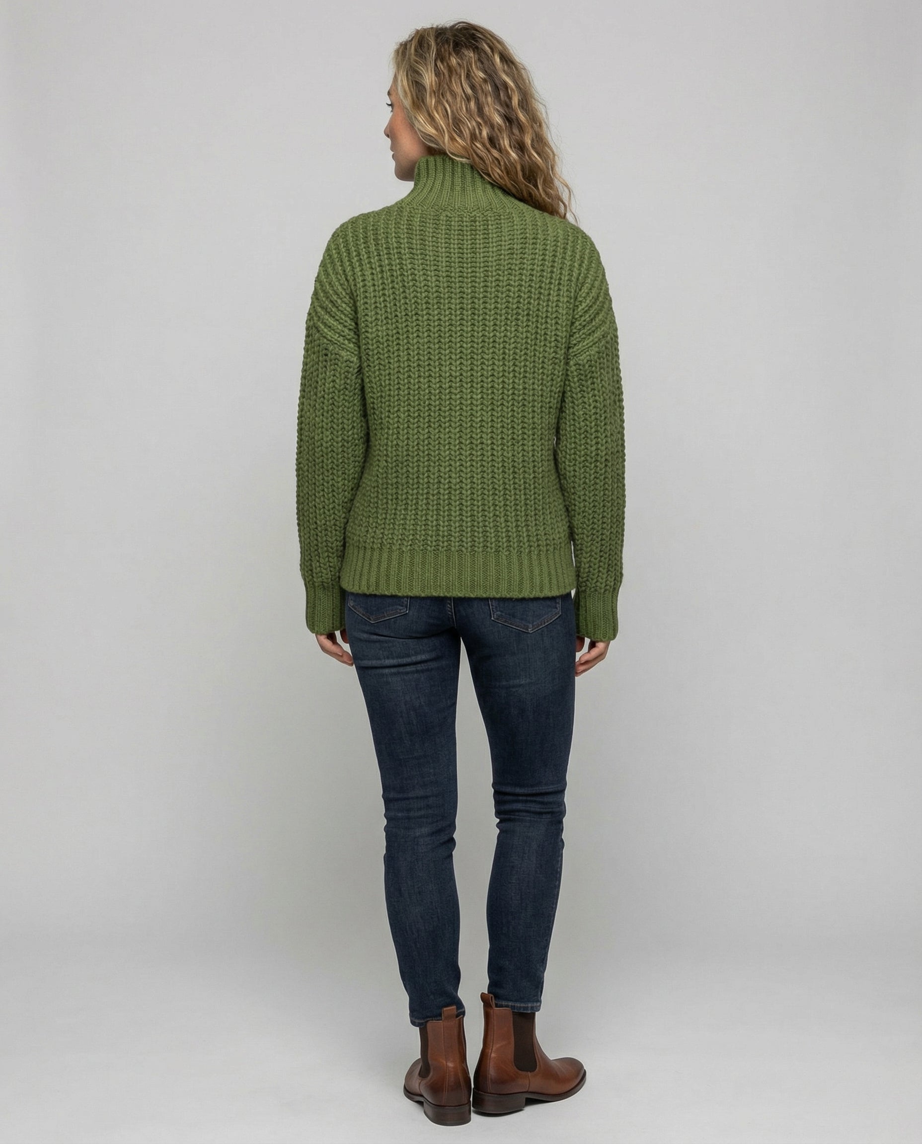 Bequemer Rollkragenpullover Damen | AB