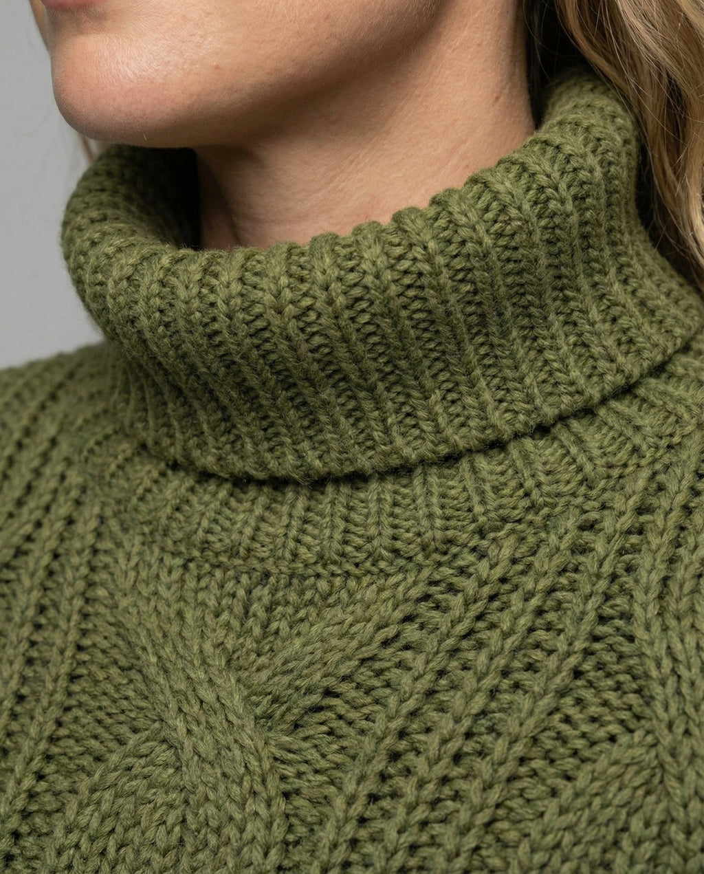 Bequemer Rollkragenpullover Damen | AB