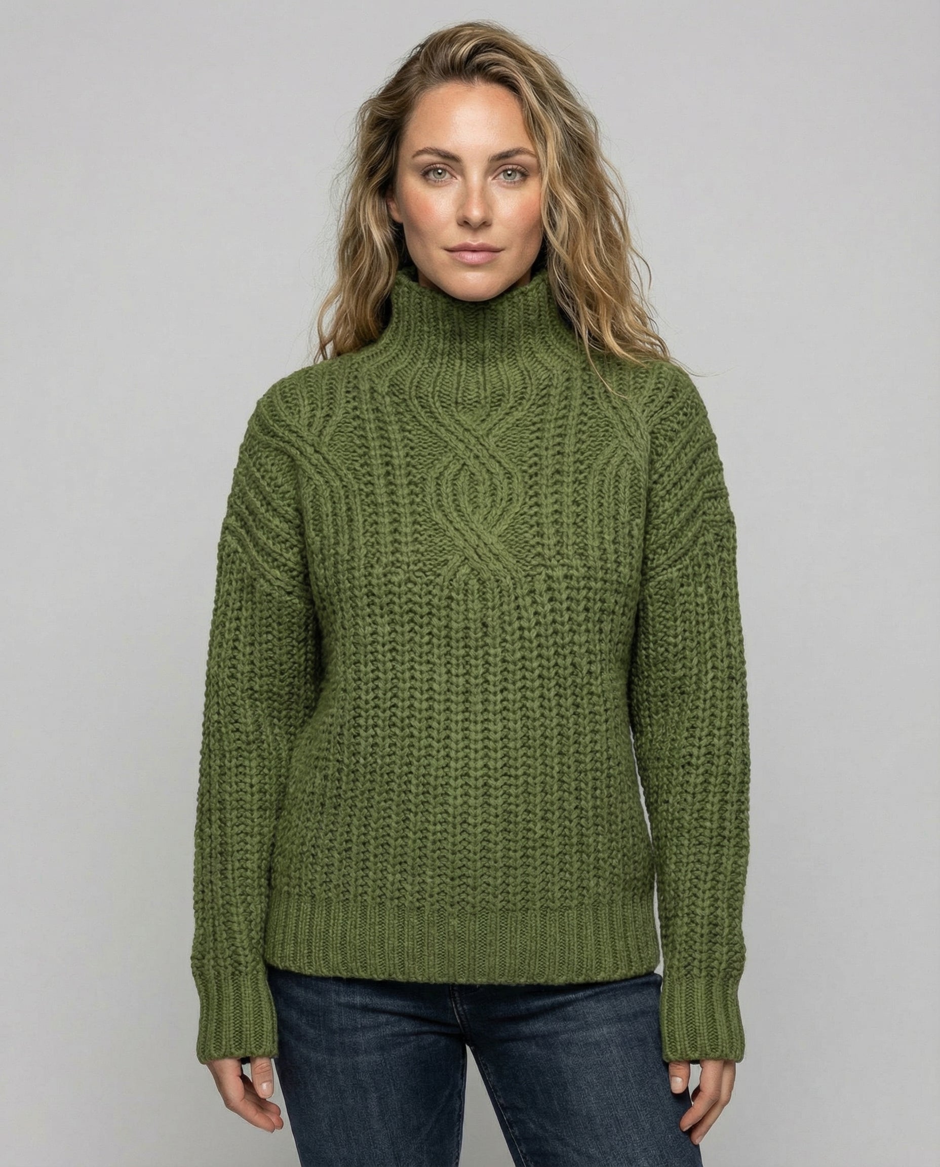 Bequemer Rollkragenpullover Damen | AB