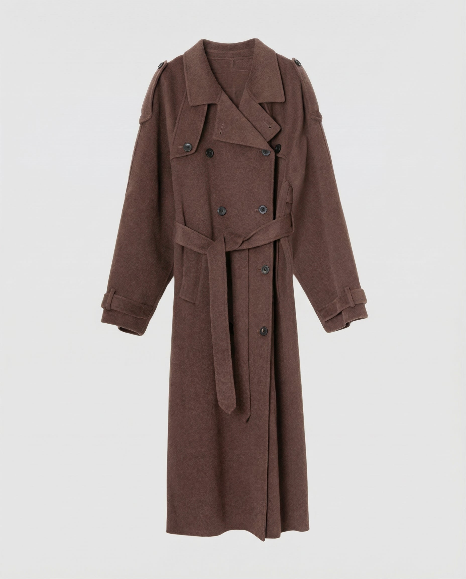Bequemer Oversized Wollmantel Damen | AB