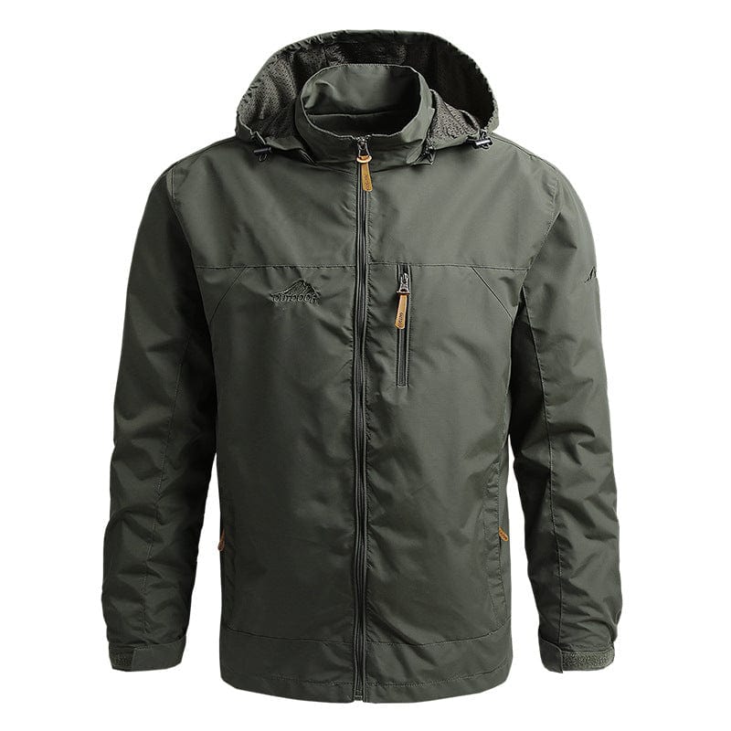 Stilvolle und bequeme Winterjacke mit Kapuze für Männer