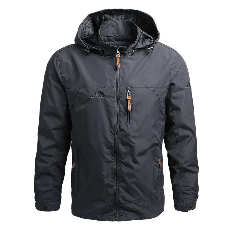 Stilvolle und bequeme Winterjacke mit Kapuze für Männer