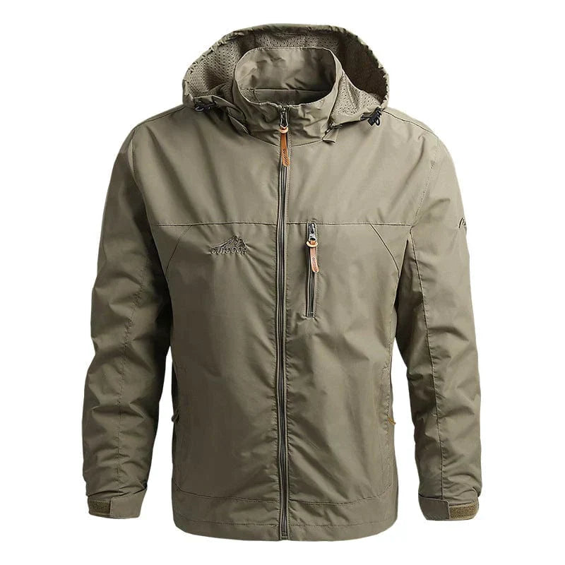 Stilvolle und bequeme Winterjacke mit Kapuze für Männer