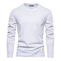 Stilvolle und Bequeme Klassische Lange Ärmel T-Shirt für Männer