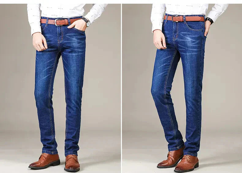 Gerade geschnittene Stretchjeans für Herren