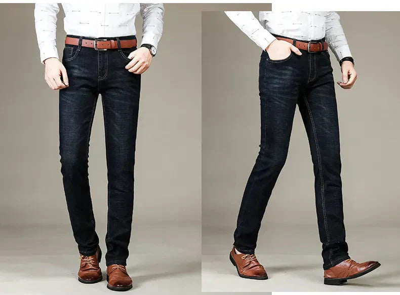 Gerade geschnittene Stretchjeans für Herren