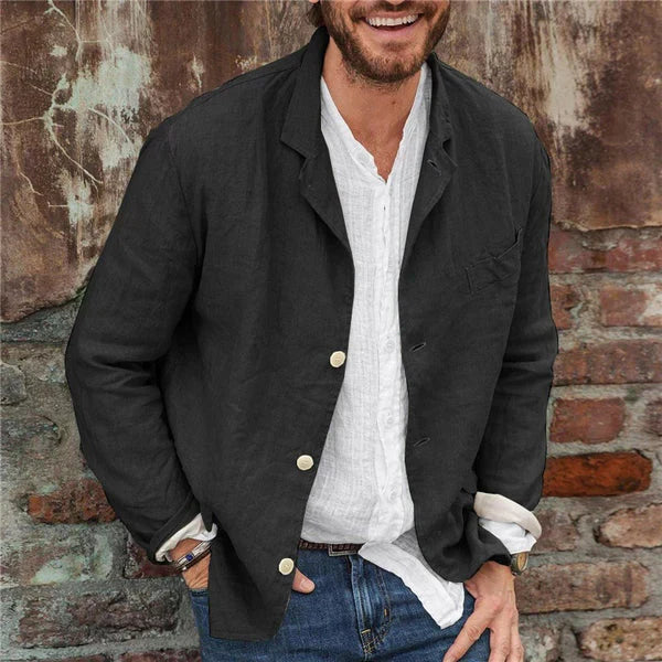 Leichte Baumwoll-blazer für Herren: Komfort und Stil