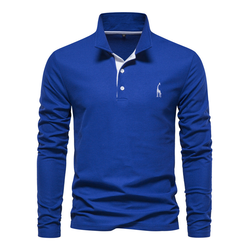 Atmungsaktives Baumwoll Poloshirt Herren | AB