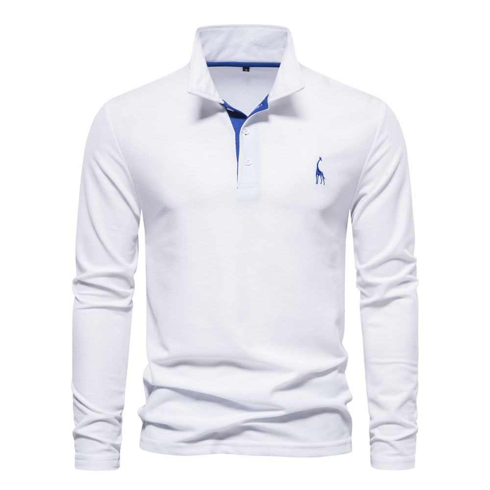 Atmungsaktives Baumwoll Poloshirt Herren | AB