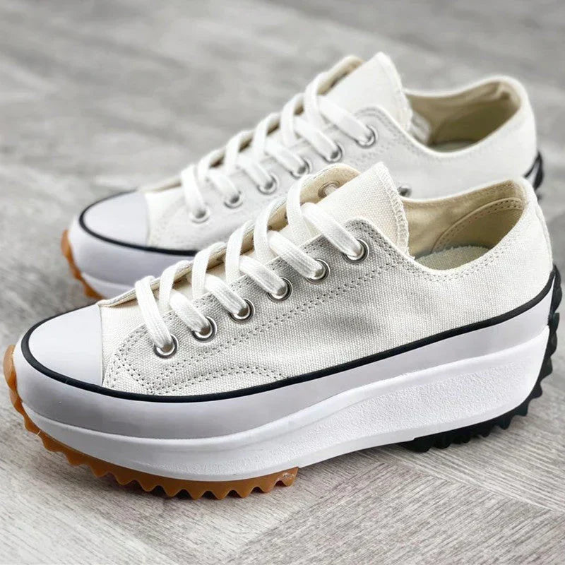 Bequeme Plateau-Sneaker für Frauen
