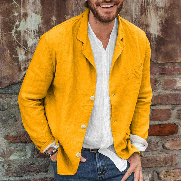 Leichte Baumwoll-blazer für Herren: Komfort und Stil