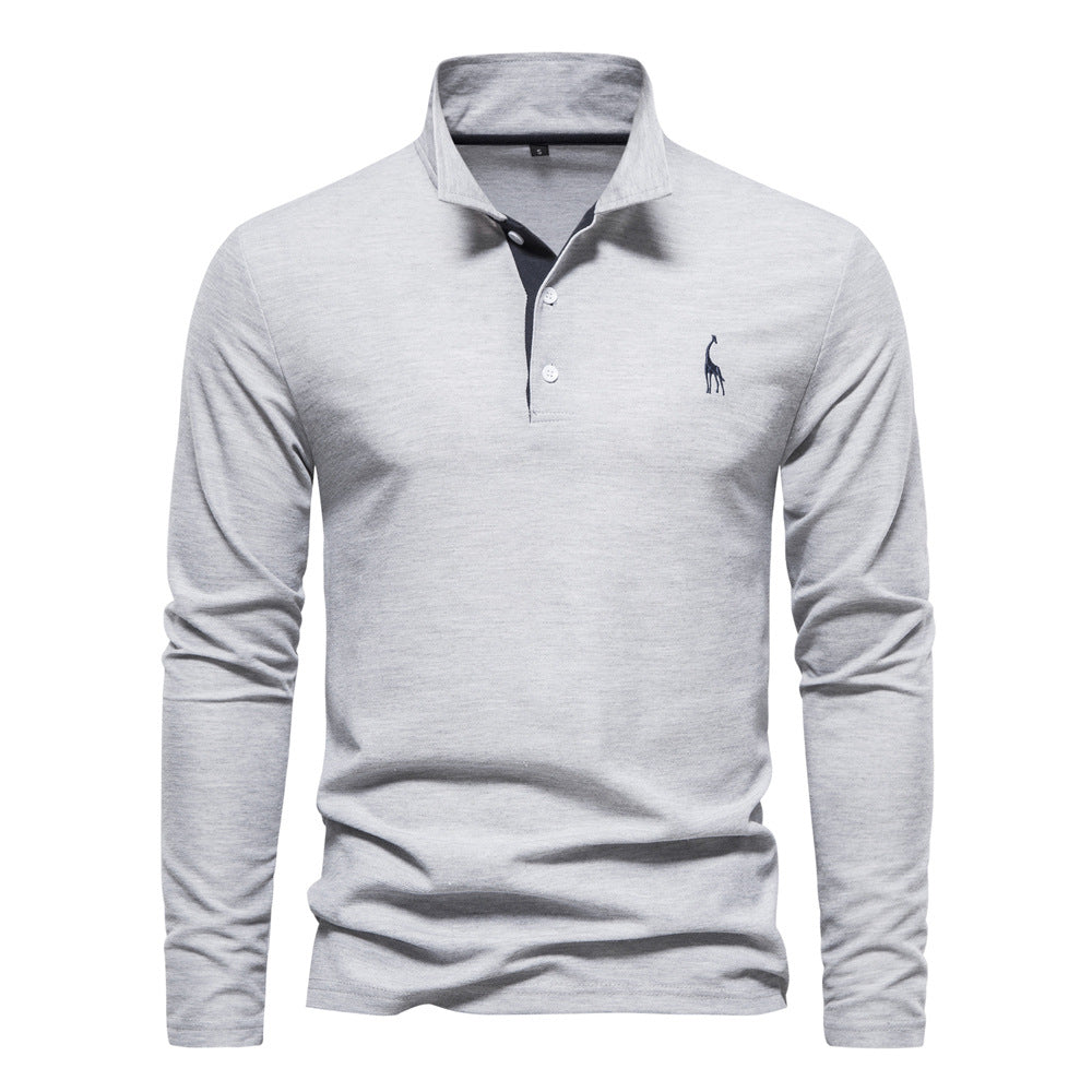 Atmungsaktives Baumwoll Poloshirt Herren | AB