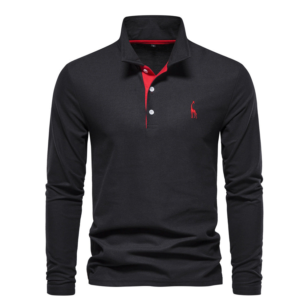 Atmungsaktives Baumwoll Poloshirt Herren | AB