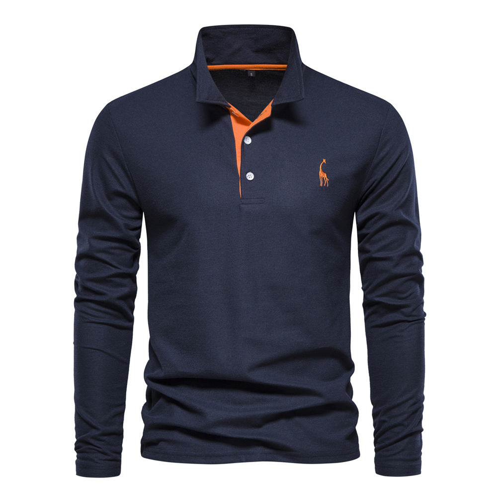 Atmungsaktives Baumwoll Poloshirt Herren | AB