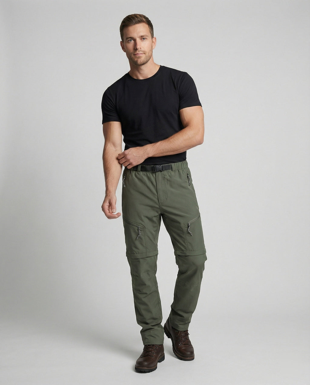 Bequeme Outdoor Zip-Off-Hose für Herren