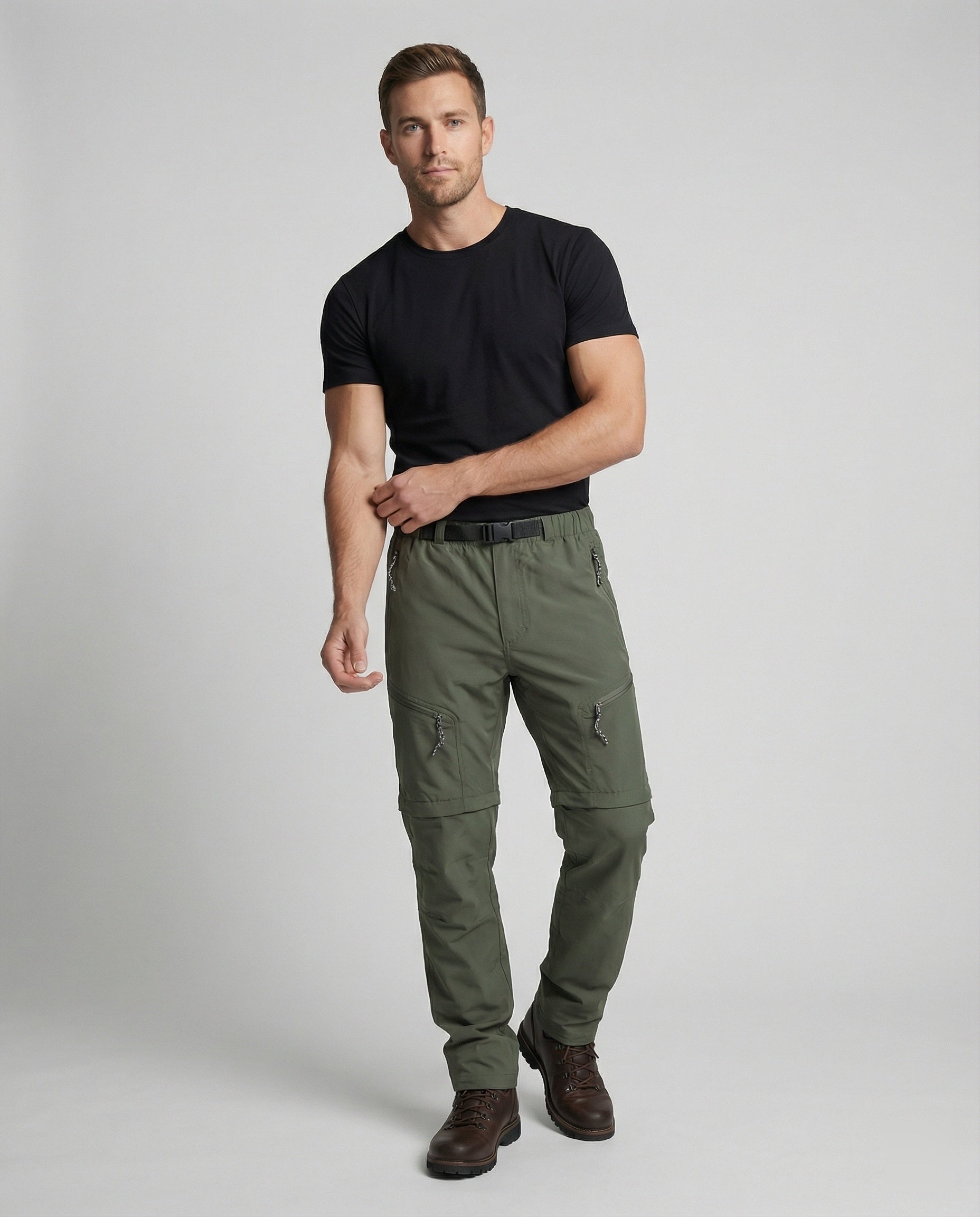 Bequeme Outdoor Zip-Off-Hose für Herren