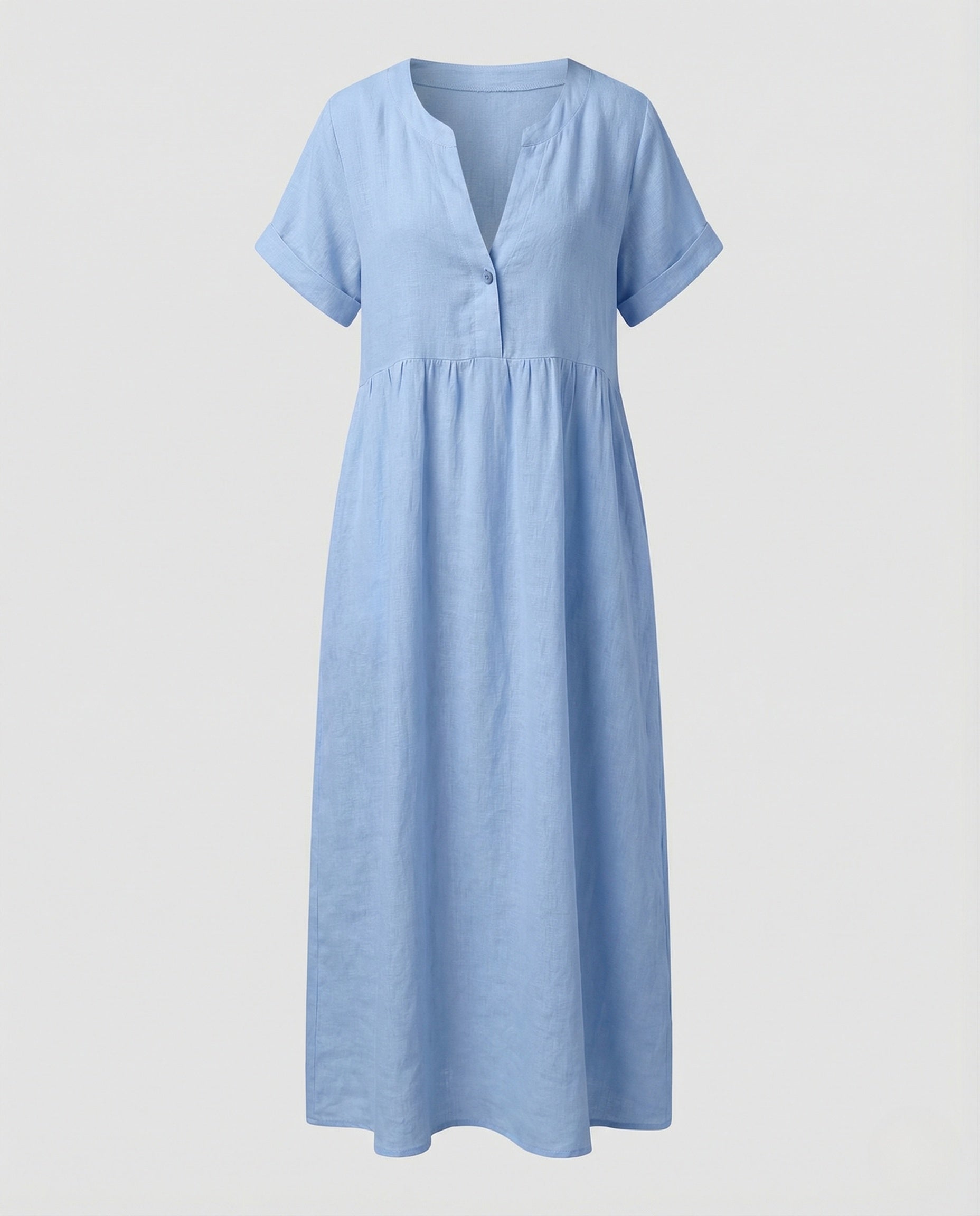 Bluse Damen Kurzarm Kentkragen