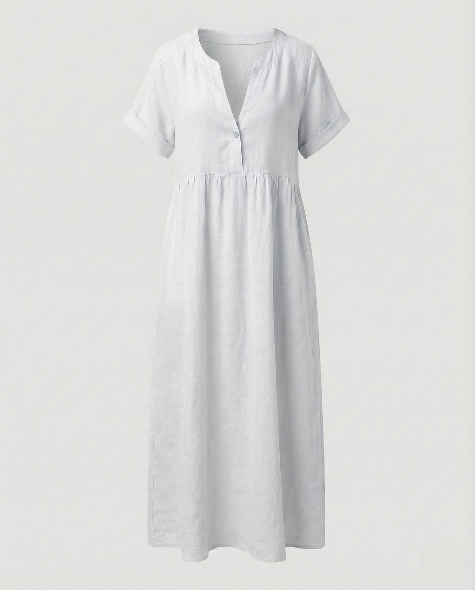 Bluse Damen Kurzarm Kentkragen