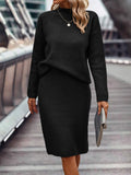 2-teiliges Damen Set aus Pullover und Rock | AB