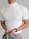 Rollkragenhemd Herren